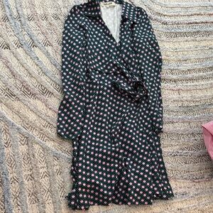 Polka Dot DVF Wrap Dress